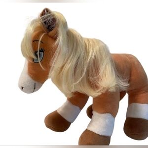 BUILD A BEAR PALOMINO BABW Horses And Hearts Riding Club